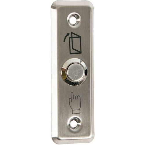 Кнопка выхода Бастион SPRUT Exit Button-81M врезная, НР контакты, металл