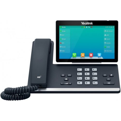 Телефон SIP Yealink SIP-T57W цветной сенсорный экран, WiFi, Bluetooth, GigE, без видео, без БП