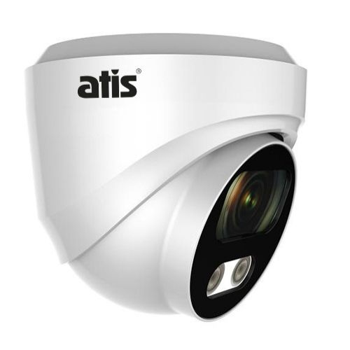 Видеокамера ATIS AMVD-2MIR-30W/2.8 Eco FC 2Мп уличная купольная MHD Full Color с подсветкой до 30м