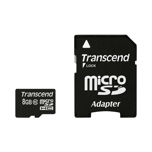Карта памяти 8GB Transcend TS8GUSDHC10 MicroSDHC class 10