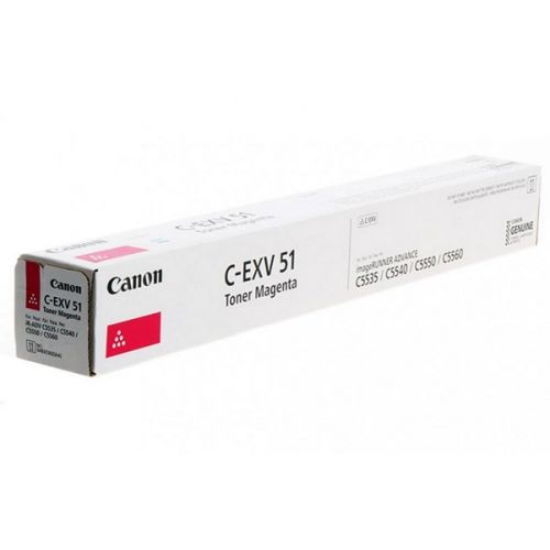 Тонер-картридж Canon C-EXV51L 0486C002 пурпурный для iR ADV C5535/C5535i/C5540i/C5550i/C5560i 26000