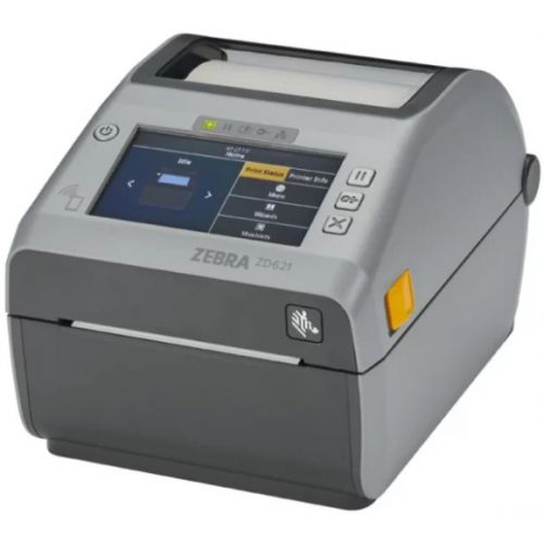Принтер термотрансферный Zebra ZD6A143-30EF00EZ этикеток Zebra TT ZD621 (74/300M), Color Touch LCD