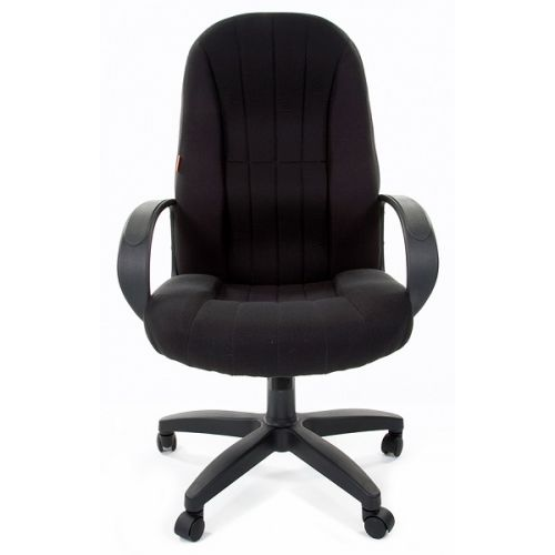 Кресло офисное Chairman 685 Chairman 7016898 черное (10-356), фиксация, регулировка кресла по высоте