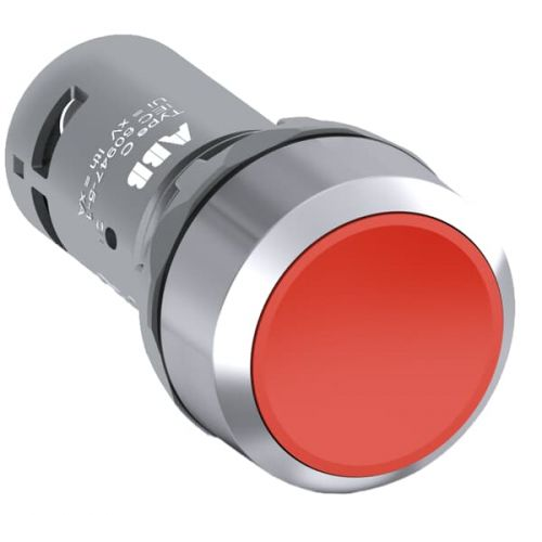Кнопка ABB 1SFA619100R3011 красная без фикс. 1НО CP1-30R-10
