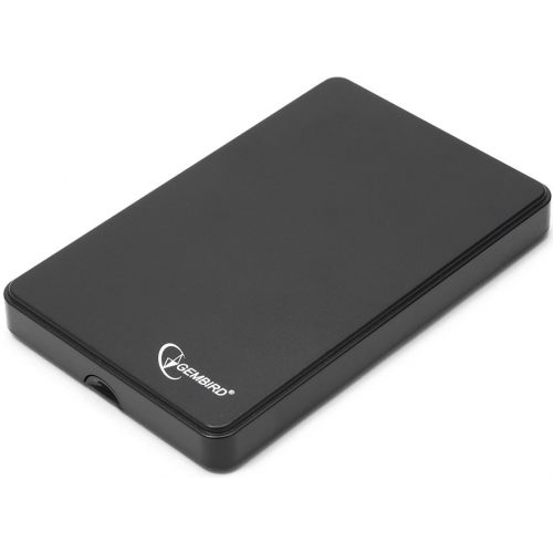 Внешний корпус для HDD SATA 2.5” Gembird EE2-U2S-40P для HDD/SSD SATA 6Gb/s 2.5", USB 2.0, черный