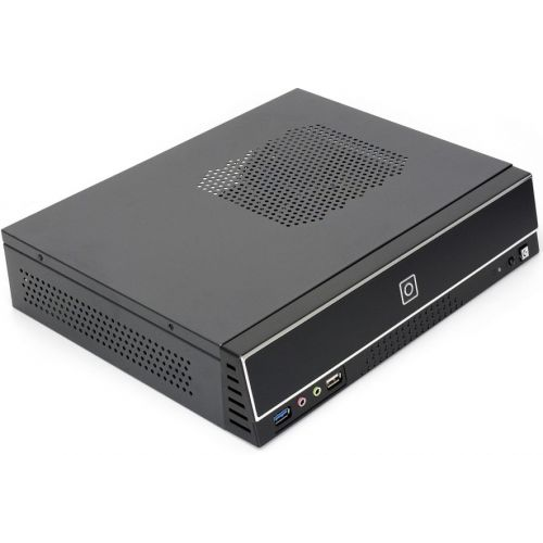 Корпус mini-ITX Crown CMC-245-103 CM000003114 черный, 300W, USB 2.0, USB 3.0, audio