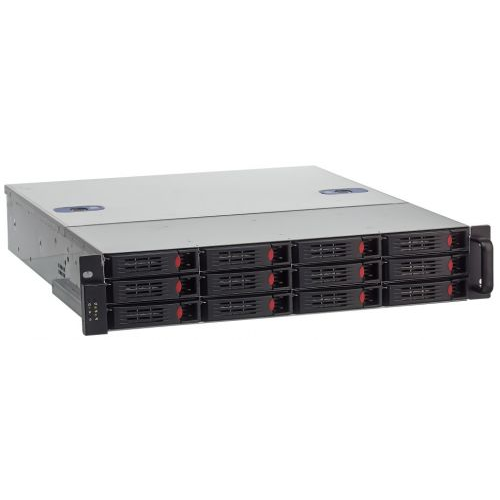 Корпус серверный 2U Exegate 2U550-HS12 EX281233RUS 19", глубина 550, без БП, 12xHotSwap, USB
