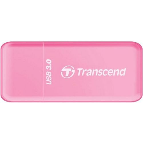Карт-ридер внешний Transcend TS-RDF5R USB3.0 ридер для карт памяти SDHC/MicroSDHC Transcend RDF5 роз