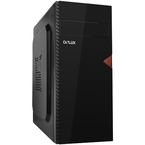 Корпус ATX Delux DW 603 черный, БП 450W (20pin /4 +4+FDD+3PATA+1SATA+120mm fan)