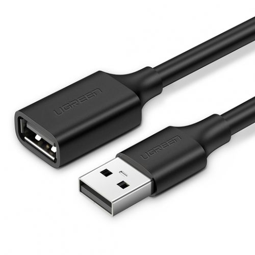 Кабель UGREEN US103 10316_ USB 2.0 A Male to A, внутренний, 2м, цвет: черный
