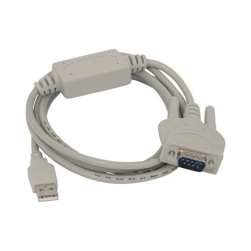 Адаптер Cablexpert AM/DB9М UAS111 USB-Serial (COM) RS232, 1.8 м, WinXP-Win10, пакет