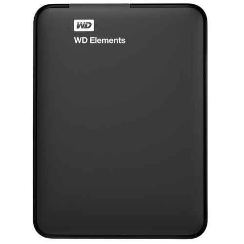 Внешний жесткий диск 2.5'' Western Digital WDBU6Y0020BBK-WESN 2TB Elements Portable USB 3.0 черный