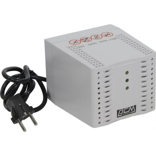 Стабилизатор Powercom TCA-3000 Tap-Change, 3000VA/1500W, white