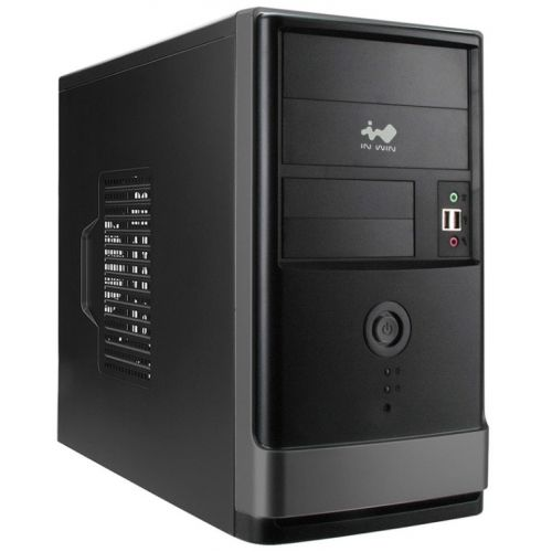 Корпус mATX InWin EMR-002 черный, БП 500W, 2*USB 2.0, audio (RB-S500HQ7-0 )