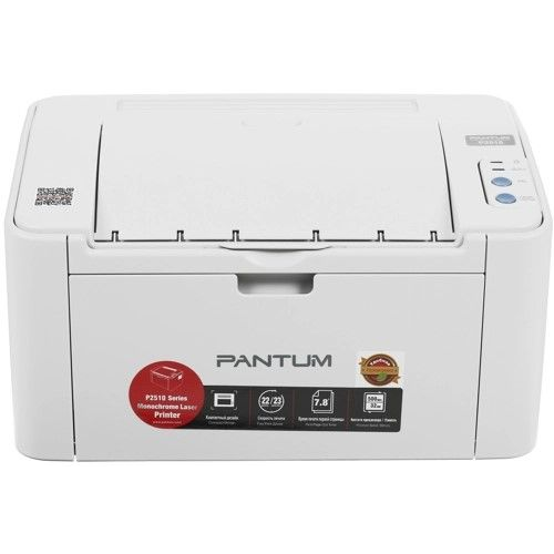 Принтер монохромный Pantum P2518 А4, 20 стр/мин, 600x600 dpi, 64MB RAM, лоток 150 л. USB, стартовый