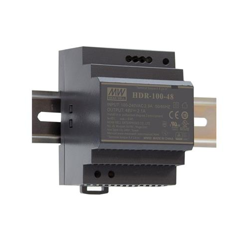 Преобразователь AC-DC сетевой Mean Well HDR-100-48N источник питания 48В, монтаж на DIN-рейку
