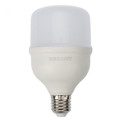 Лампа Rexant 604-069 светодиодная высокомощная 30 Вт E27 с переходником на E40 2850 лм 6500 K холодн