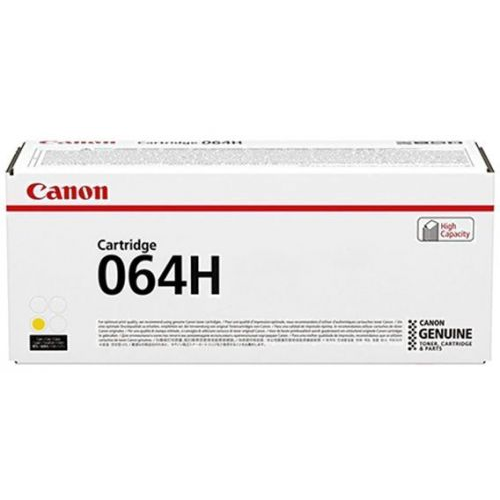 Тонер-картридж Canon 064H Y 4932C001 жёлтый для MF832Cdw 10400стр