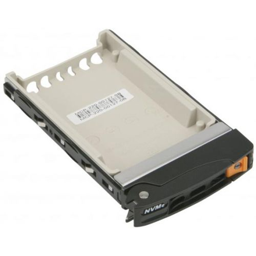 Корзина дисковая Supermicro MCP-220-00121-0B Black gen-3 2.5 NVMe drive tray, Orange tab with lock