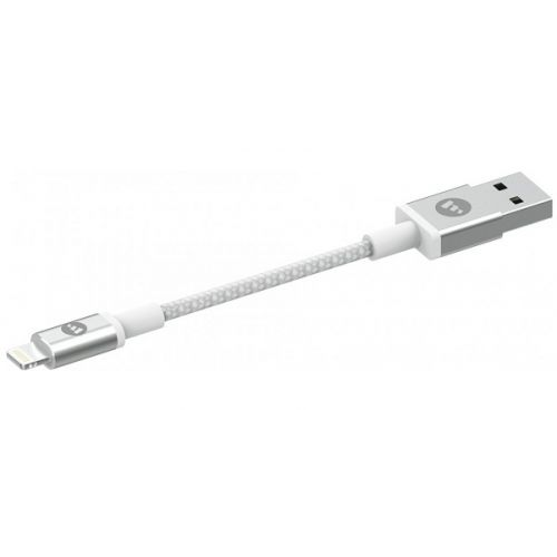 Кабель Mophie 409903217 USB-A to lightning, 9см, белый