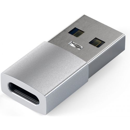 Адаптер Satechi ST-TAUCS USB Type-A to Type-C, серебристый