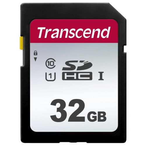 Карта памяти MicroSDHC 32GB Transcend TS32GSDC300S Class 10 U1 300S