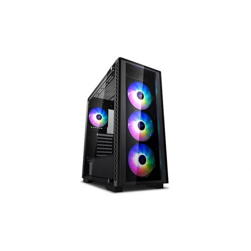 Корпус eATX Deepcool MATREXX 50 ADD-RGB 4F черный, без БП, боковое окно, 2*USB 2.0, USB 3.0, audio