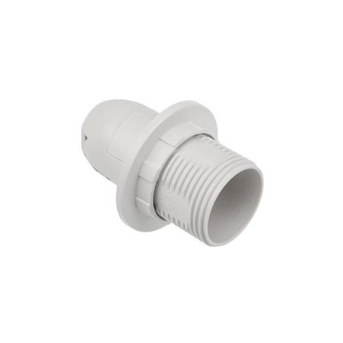 Патрон Rexant 11-8823 пластиковый термостойкий с кольцом Е14 белый c этикеткой