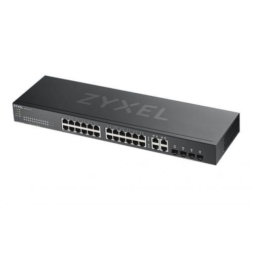 Коммутатор управляемый ZYXEL GS1920-24V2-EU0101F интеллектуальный Gigabit Ethernet с 24 разъемами RJ