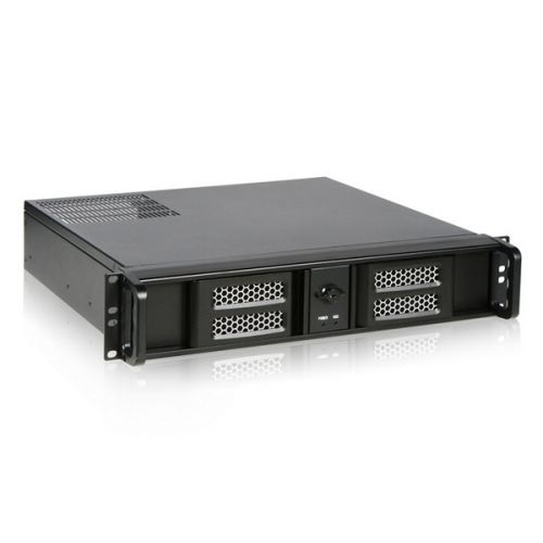 Корпус серверный 2U Procase PA239-B-0 Rack server case, полностью алюминевый, черный, без блока пита