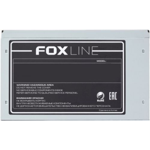 Блок питания ATX Foxline FZ500R 500W, 120mm fan
