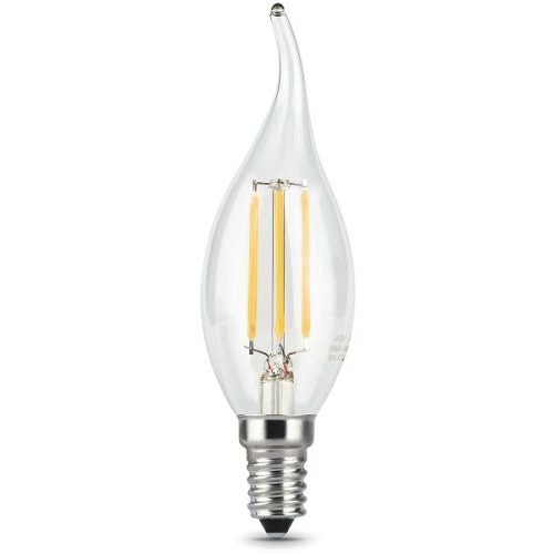 Лампа светодиодная Gauss 104801105 LED Filament Свеча на ветру E14 5W 420lm 2700K