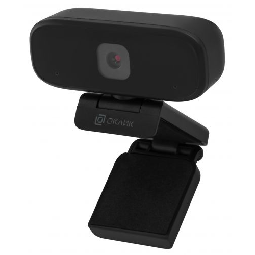 Веб-камера Oklick OK-C015HD черный 1Mpix (1280x720) USB2.0 с микрофоном (1787888)
