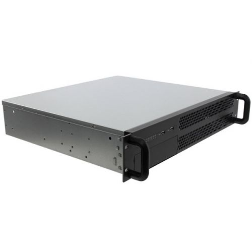 Корпус серверный 2U Procase EM239-B-0 черный, без блока питания, глубина 390мм, MB 9.6"x9.6"