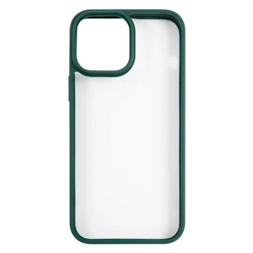 Чехол Usams US-BH771 УТ000028123 пластиковый, прозрачный для iPhone 13 Pro Max, с цветным силиконовы