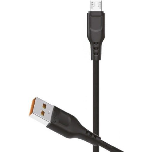Кабель интерфейсный GoPower 00-00018564 GP01M USB (m)-microUSB (m) 1.0м 2.4A ПВХ черный