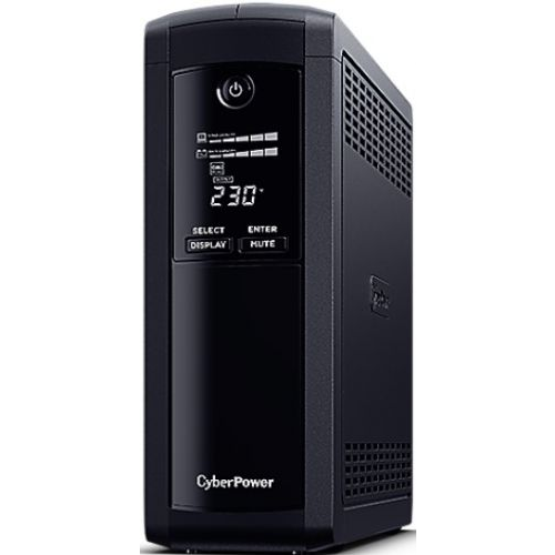 Источник бесперебойного питания CyberPower VP1200EILCD Value PRO, 1200VA/720W, Line-Interactive, in