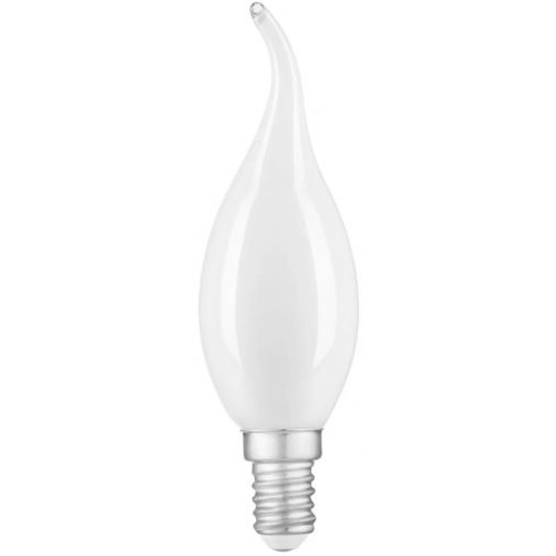 Лампа Gauss 104201209 Filament свеча на ветру 9W 610lm 4100К Е14 milky LED