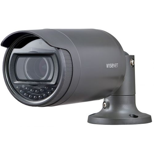 Видеокамера IP Wisenet LNO-6070R 2Мп, 3.2 ~ 10 мм, 101.6° ~ 31.3°, день/ночь (эл.мех. ИК фильтр), ИК