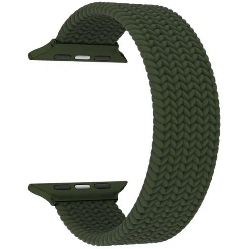 Ремешок на руку Lyambda STEROPA DSN-11-44-DG плетеный нейлоновый для Apple Watch 42/44 mm dark green