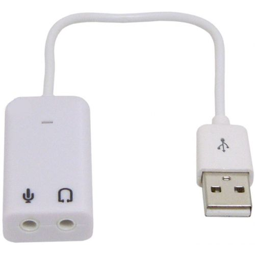 Звуковая карта USB 2.0 ASIA USB 8C V 849415 TRAA71 (C-Media CM108) 2.0 channel out 44-48KHz (7.1 vir