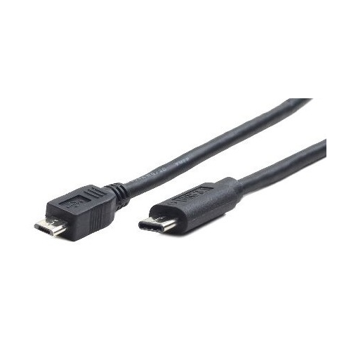 Кабель интерфейсный USB 2.0 Cablexpert CCP-USB2-mBMCM-10 , microBM/USB3.1TypeC , 3м, пакет