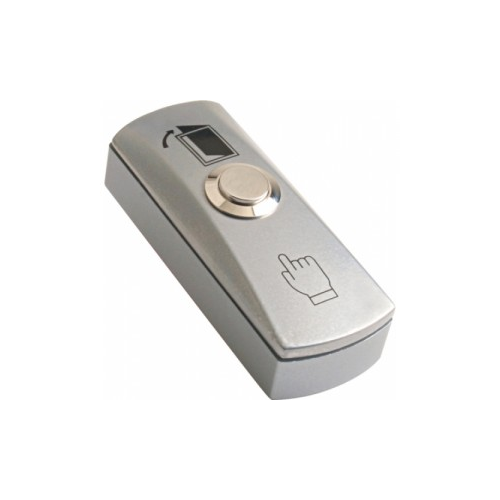 Кнопка выхода AccordTec AT-H805A нормально разомкнута, металлическая накладная, тип контактов НР