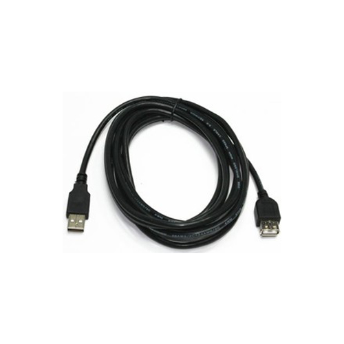 Кабель интерфейсный USB 2.0 удлинитель Cablexpert AM/AF 4.5 м, Pro, экран, черный, пакет