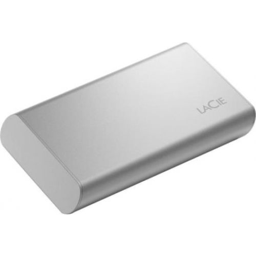Внешний SSD USB 3.1 Type-C Lacie STKS500400 500GB 1050/1000MB/s moon silver