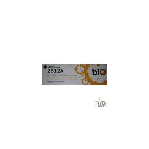 Картридж BION PT2612A BCR-Q2612A черный для Hp LaserJet M1005, 1010, 1012, 1015, 1020, 1022, M1319f,