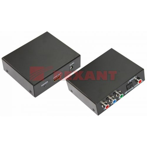 Конвертер Rexant 17-6904 YPbPr+SPDIF/Toslink на HDMI