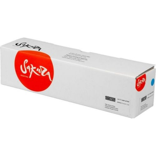 Картридж Sakura SA106R02609 для Xerox Phaser 7100, синий, 9 000 к. (в комплекте 2 шт., на 4 500 к. к