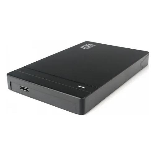 Внешний корпус AgeStar 3UB2P3C (BLACK) для 2.5" SATA, USB 3.0, пластик, черный