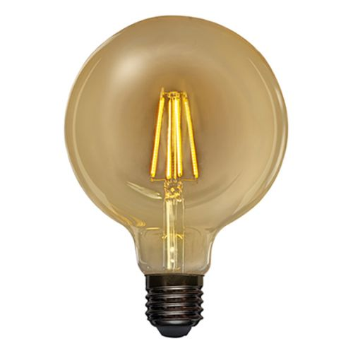 Лампа Rexant 604-144 филаментная груша A125 11.5 Вт 1380 Лм 2400K E27 золотистая колба